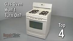 Top 4 Reasons Oven Won’t Turn On — Gas Range Troubleshooting
