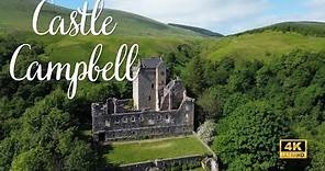 Castle Campbell from Above: Stunning Drone Footage of Scotland's Hidden Gem |4K