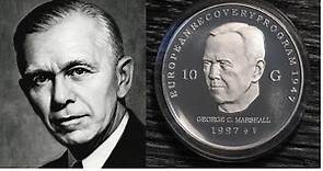 Marshall Plan : Beatrix 10 Gulden 1997 "Proof" vs 10 Gulden 1997 "Regular". Dutch Silver Coins.