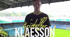 Goalkeeper Kristoffer Klaesson completes transfer to Leeds United!