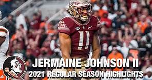 Jermaine Johnson II 2021 Regular Season Highlights | Florida State DL