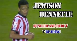 Jewison Bennette Sunderland Debut - All the touches