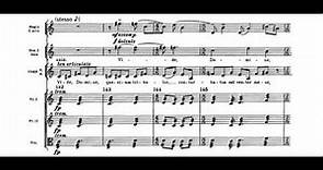 Stravinsky - Threni (1958) with score