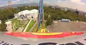Superman El Último Escape - Six Flags México Roller Coaster POV 2017