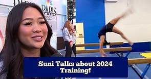 Sunisa Lee is Training a New Beam Series - 2024 Olympic Year goals