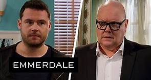 Emmerdale - Aaron Confronts Paddy About Leaving Chas and Eve