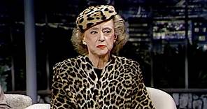 Bette Davis Talks About Her Acting Career on The Tonight Show Starring Johnny Carson