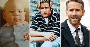 Ryan Reynolds 1976 - 2017 | Ryan Reynolds Changing Looks From 1 To 40 Years Old