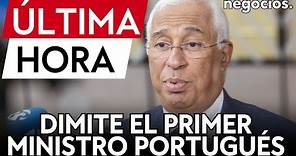 ÚLTIMA HORA | Dimite el primer ministro de Portugal, Antonio Costa, investigado por corrupción