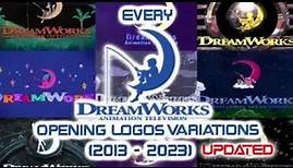 Every DreamWorks Animation Television Opening Logos Variations (2013 - 2023) (UPDATED)