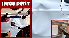 Huge Paintless Dent Repair! | HOW TO on YOUTUBE!