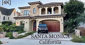 SANTA MONICA California - driving tour [4K]