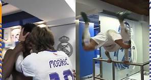 Modrić GOES CRAZY after WINNING against PSG | Champions League