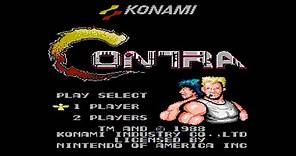 Contra [NES]: The Konami Code (30 lives)