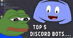 Top 5 Best Discord Bots You Need In Your Discord Server!