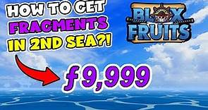 How to get FRAGMENTS in 2nd Sea - Blox Fruits (Beginner's Guide)