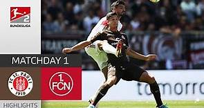 5 Goals to Start | FC St. Pauli - 1. FC Nürnberg 3-2 | All Goals | MD 1 – Bundesliga 2 - 2022/23