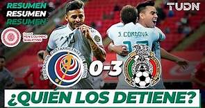 Resumen y goles | Costa Rica 0-3 México | Preolímpico Tokyo 2020 | TUDN
