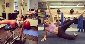 Shantel VanSanten Workout Routine | Pilates Training