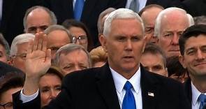 Vice President Mike Pence sworn in