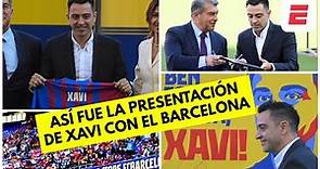 Así se vivió la presentación de Xavi Hernández con el Barcelona en el Camp Nou | Exclusivos