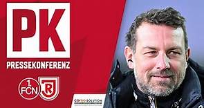 Die PK mit Markus Weinzierl im Re-Live | 1. FC Nürnberg - SSV Jahn Regensburg