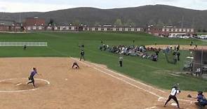 Monroe Woodbury High School Varsity Softball vs Middletown 4 23 2016
