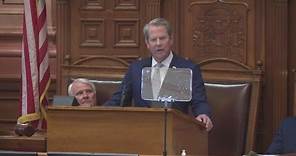 Georgia Gov. Brian Kemp delivers annual State of the State address