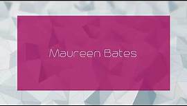 Maureen Bates - appearance