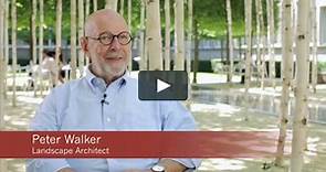 Interview with landscape architect Peter Walker about Novartis Headquarters in Basel, Switzerland