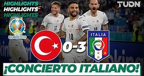 Highlights | Turquía 0-3 Italia | UEFA Euro 2020 - Inauguración | Grupo A Jornada 1 | TUDN