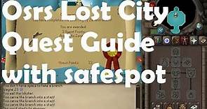 Osrs Lost City Quest Guide