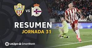 Resumen de UD Almería vs RC Deportivo (4-0)