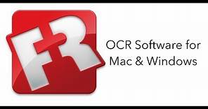 OCR Software for Mac & Windows