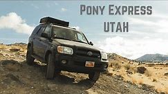 Overlanding the Pony Express Trail 4K | 1st Gen Sequoia | Budget Overland Build | Utah Camping