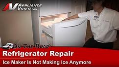 Whirlpool Refrigerator Repair - Not Making Ice - WRF560SEXW00