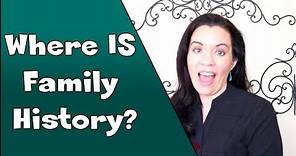What is Family History? - Beginning Genealogy