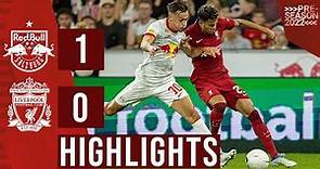 Highlights: Red Bull Salzburg 1-0 Liverpool