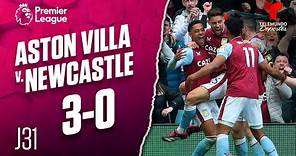 Highlights & Goals | Aston Villa v. Newcastle 3-0 | Premier League | Telemundo Deportes