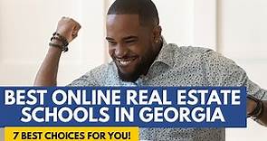 7 Best Online Real Estate Schools In Georgia - The Top Real Estate Courses & Schools In Georgia