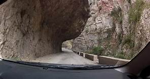 Driving from Prousos to Karpenisi (canyon and mountain road driving, Greece) - onboard camera