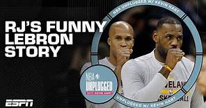 Richard Jefferson shares a funny LeBron James story 🤣 | NBA Unplugged with Kevin Hart