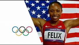 Allyson Felix Wins Women's 200m Gold - London 2012 Olympics