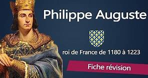 Fiche révision : Philippe II Auguste - roi de france