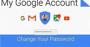 Change or reset your Password - My Google Account