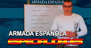 FAS ESPAÑOLAS | ESPECIALIDADES ARMADA de TROPA/MARINERIA by XII_Doce