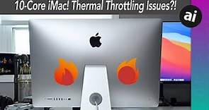 10-core i9 27-inch iMac TESTED! Is There A Thermal Problem? Benchmarks & Analysis!