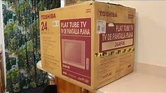 Toshiba 24AF46 CRT Unboxing and Review in 2024