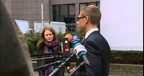 Finlands statsminister vs Stefan Löfven på EU-toppmöte