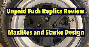 Maxlite Fuch fuchs Replica Wheel Review Porsche 911 914 944 928 924 912